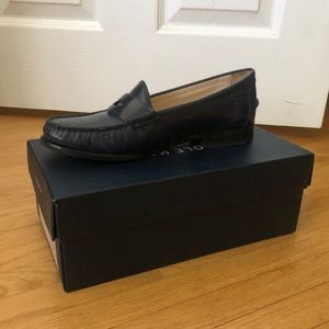 NIB Cole Haan navy loafers